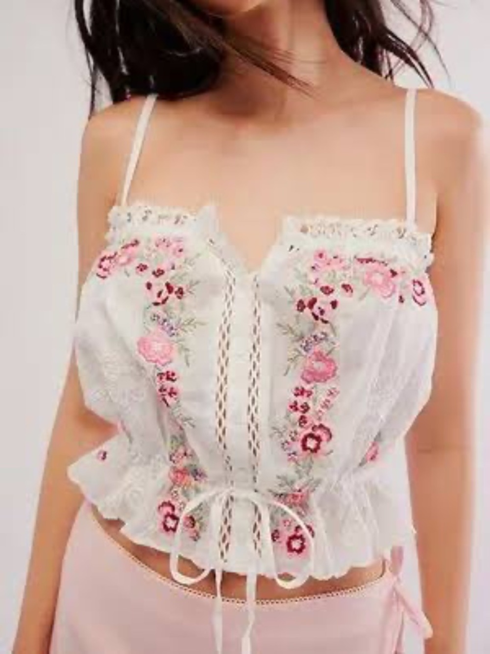 Free People Tattered Love Tank Top